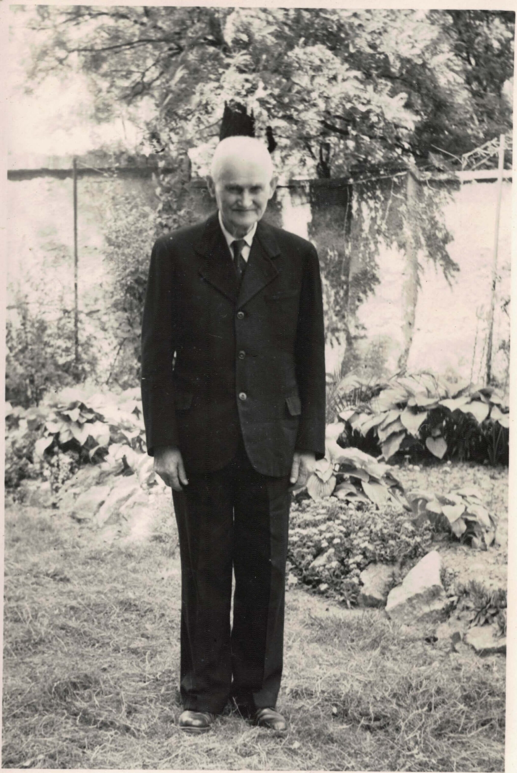 Jozef Ďurica v roku 1954 ako 74-ročný,Sečovc